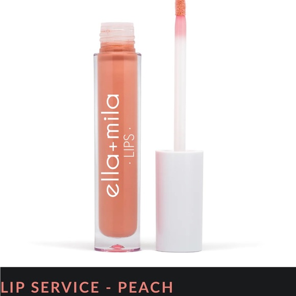 Lip Service Other - Lip Service Peach Lip Gloss by Ella + Mila🍑animal
Cruelty free, gluten free….